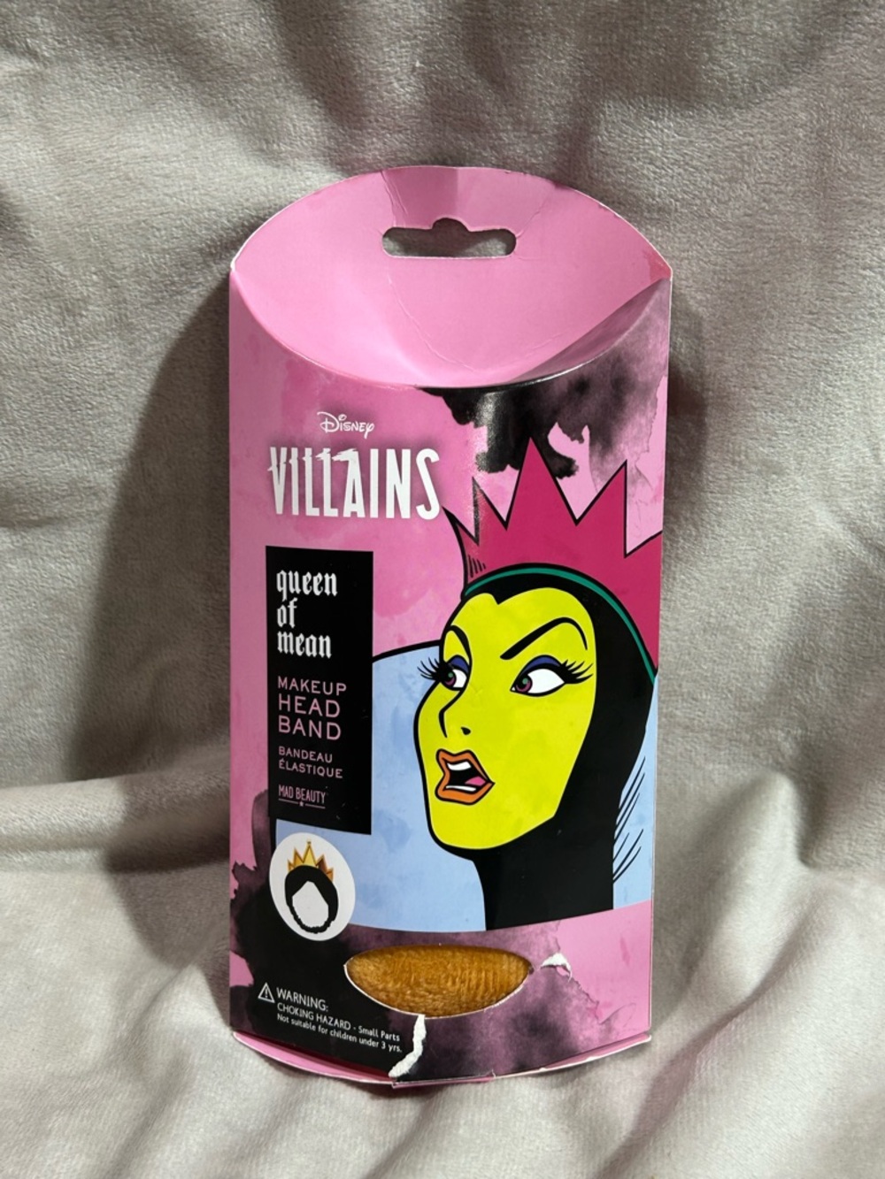Disney Villains "Queen of Mean" Makeup Head Bandโ - Pink